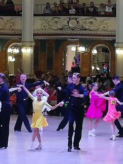 Year 7 student Latin dancing