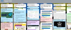 student padlet